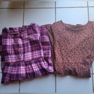 Jumping Bean Girls Size 6 Long Sleeve Dresses - Lot Of 2